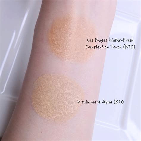 chanel touche de teint swatches|LES BEIGES Water.